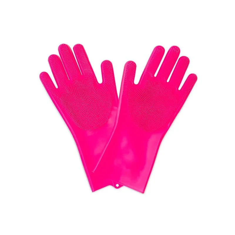 Muc-Of Werkstatthandschuhe Deep Scrubber Pink