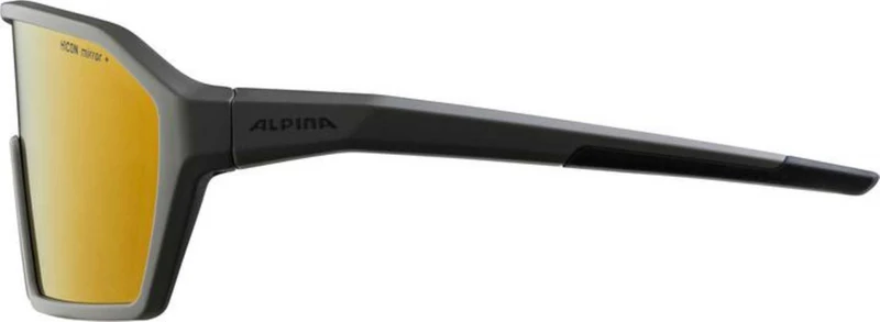 Alpina Ram Q-Lite Sportbrille coffee-grey matt/mirror gold