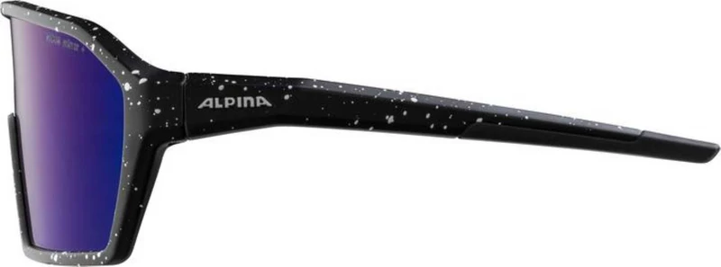 Alpina Ram Q-Lite Sportbrille black blur matt/mirror blue