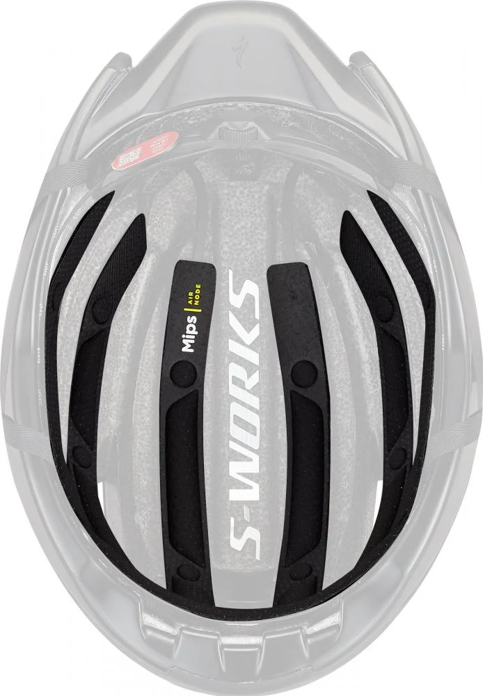 SPECIALIZED S-Works Evade 3 Padset Polster Schwarz Größe S - Helm Ersatzpolster