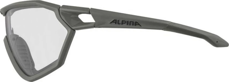 Alpina S-Way V Sportbrille moon-grey matt/varioflex black