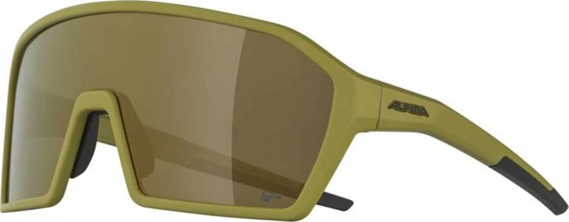 Alpina Ram Q-Lite Sportbrille olive matt/mirror gold