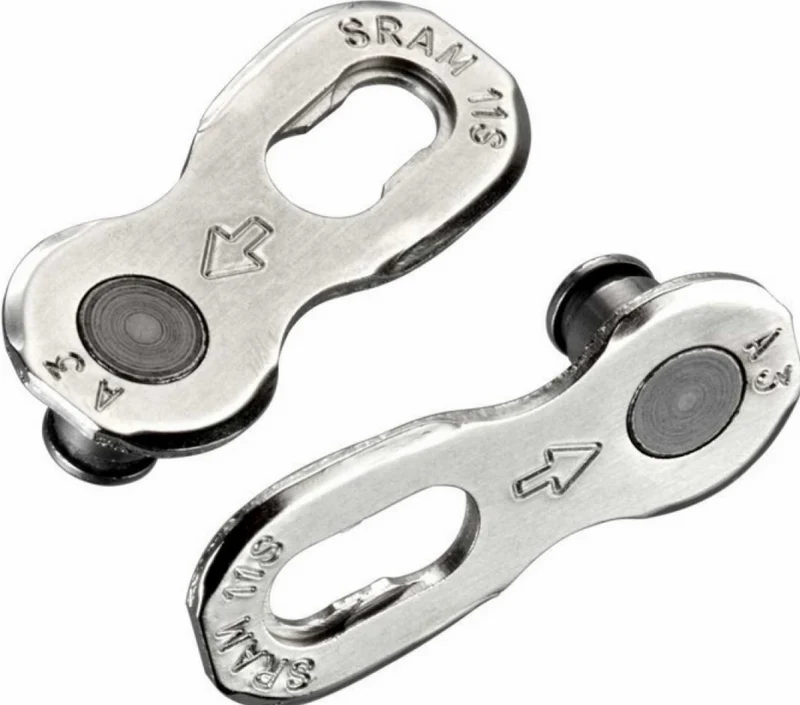SRAM PowerLock Kettenschloss 11-fach - 1 Stk. auf Blsiterkarte silber