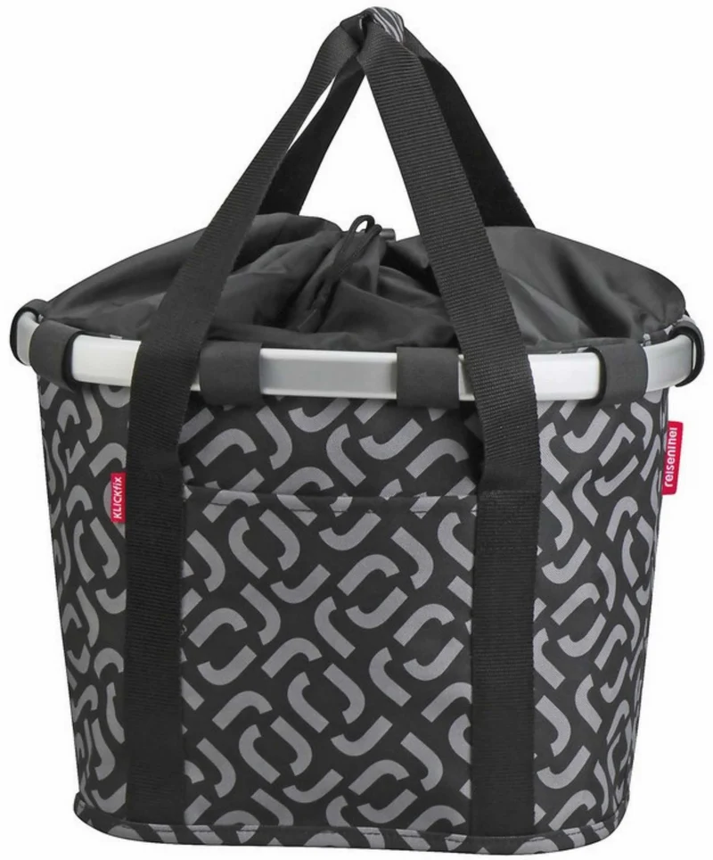 KLICKfix Bikebasket Lenkertasche signature black 15 L