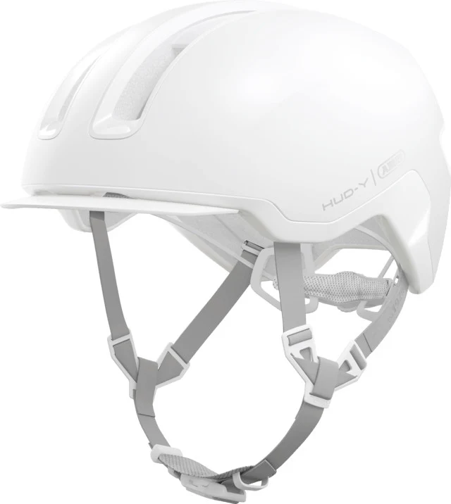 Abus Hud-Y Urban-Helm Pure White