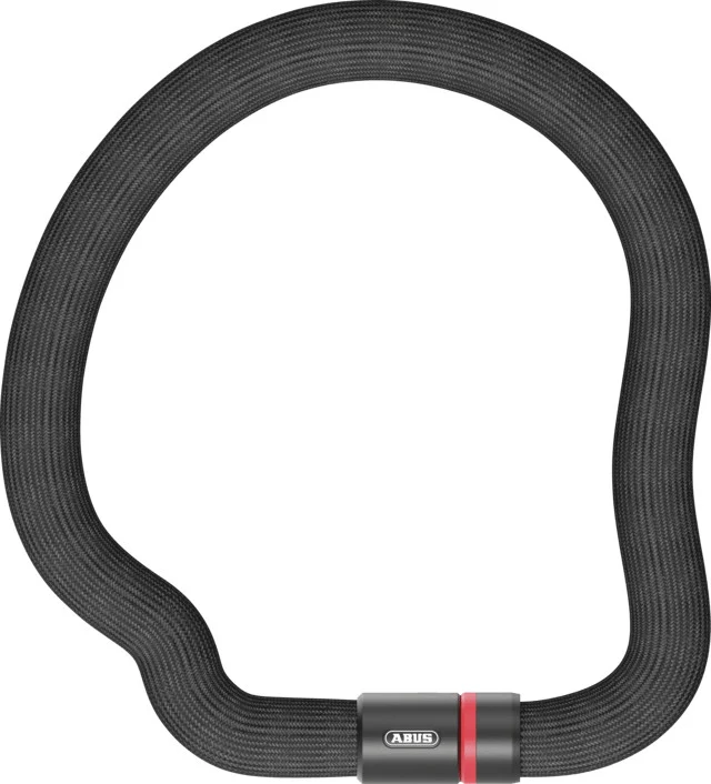 Abus Diebstahlschutz-Kettenschloss Goose Lock 6206K/110 Schwarz