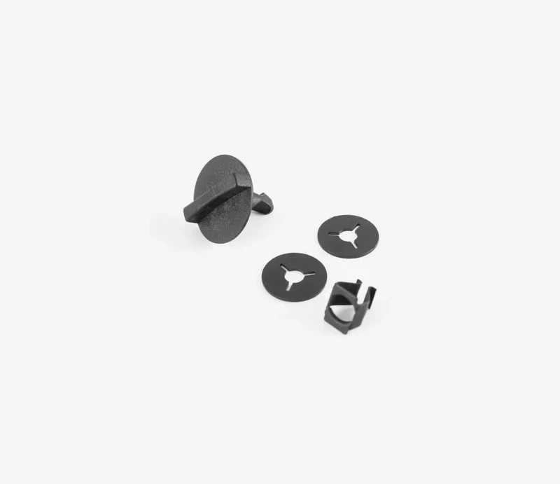 Quickloc Akkuabdeckung Verschluss-Set Orbea Wild Fs 20 Schwarz