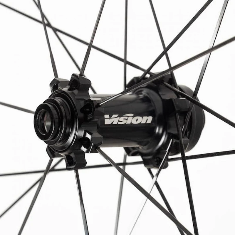 Vision Laufradsatz SC 45 Disc Clincher 622x19 mm Schwarz - aerodynamisches Carbon-Upgrade