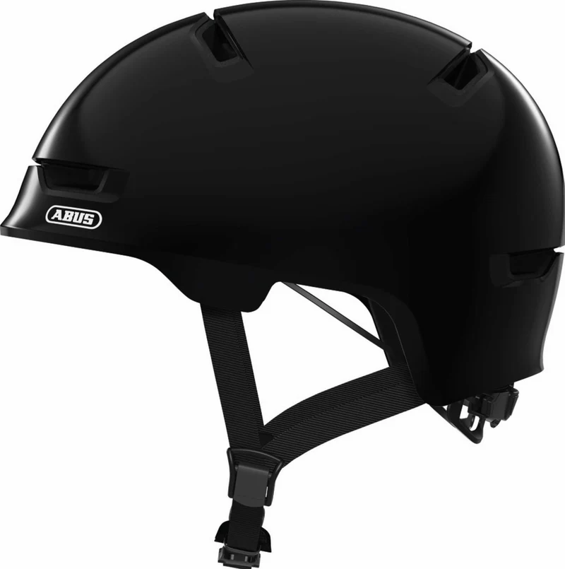B-Ware - Abus SCRAPER 3.0 KID Helm shiny black (Gebrauchtware)