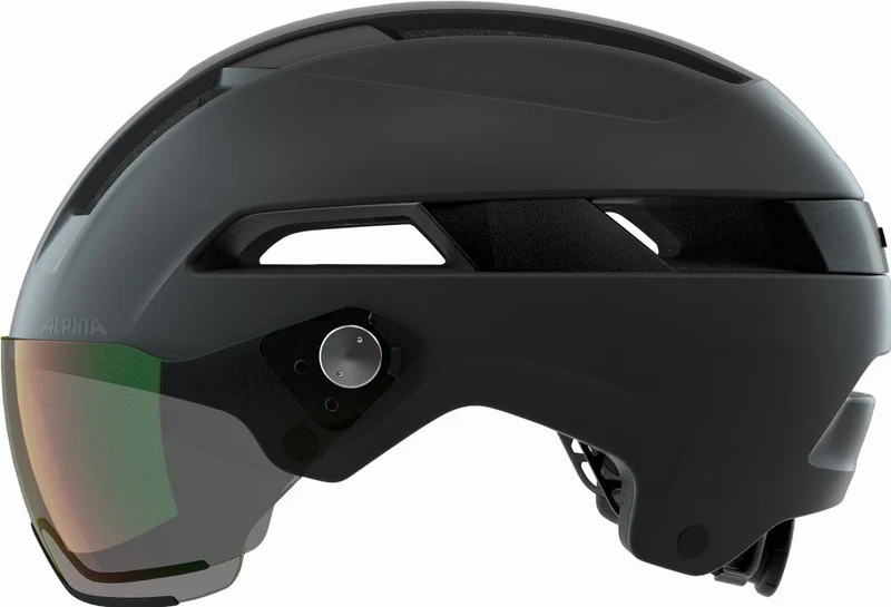 Alpina Soho Visor V Helm black matt