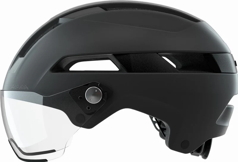 Alpina Soho Visor Helm black matt