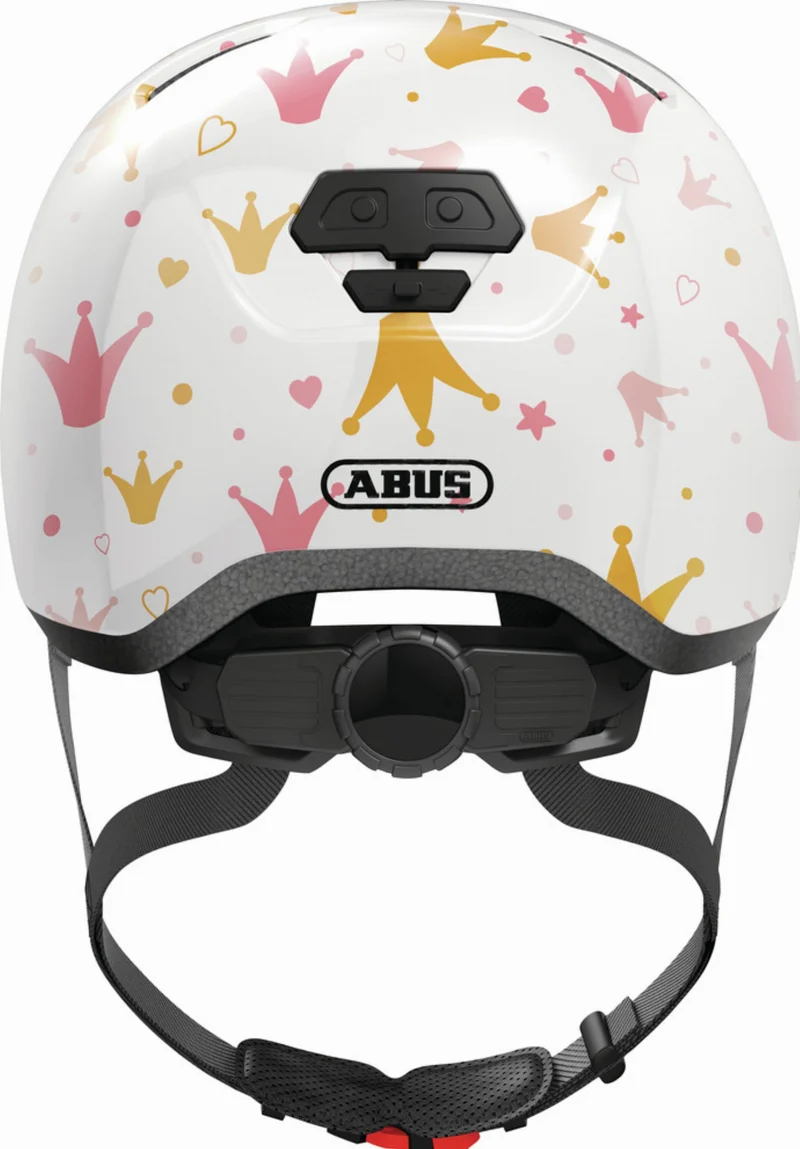 Abus Skurb Kid Kinder-Helm white crowns