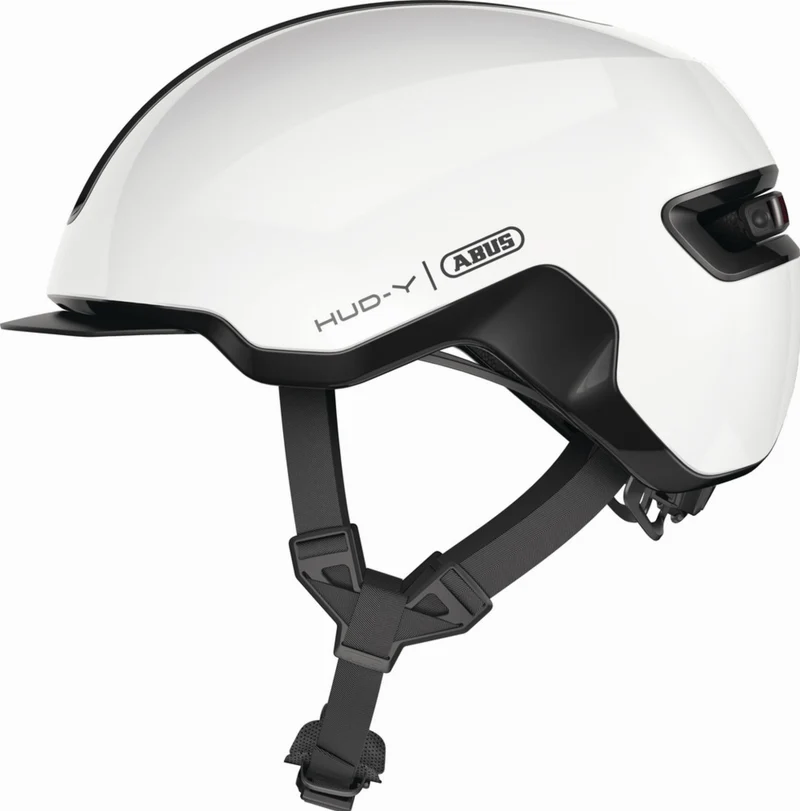 Abus Hud-Y Helm shiny white