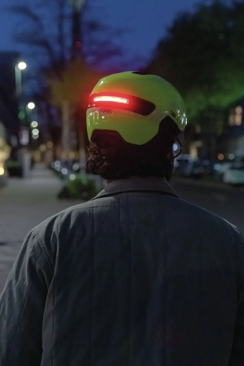 Abus Hud-Y Helm shiny white