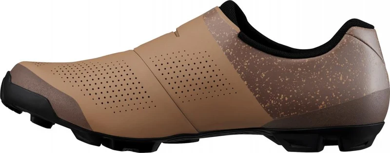 SHIMANO Fahrradschuhe XC302 Herren/Damen MTB SPD Größe 45 Braun - XC-MTB Schuh für Klickpedale