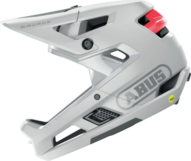 Abus Airdrop Mips MTB-Helm Polar White