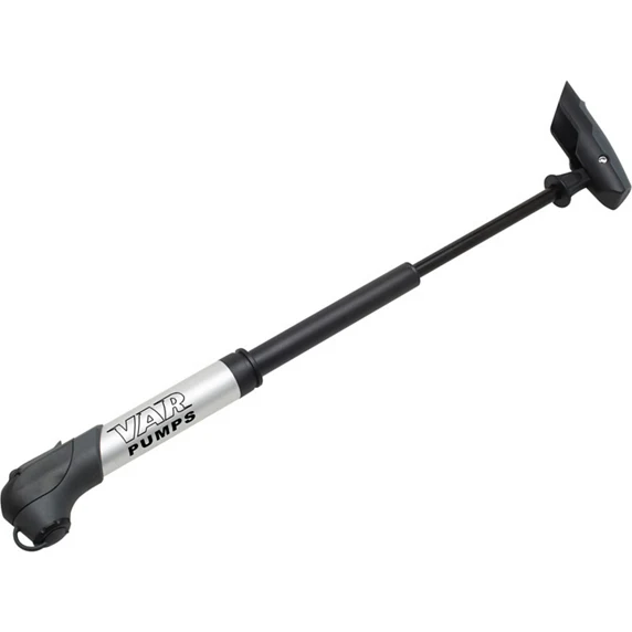VAR Teleskop-Minipumpe 80 PSI Schwarz