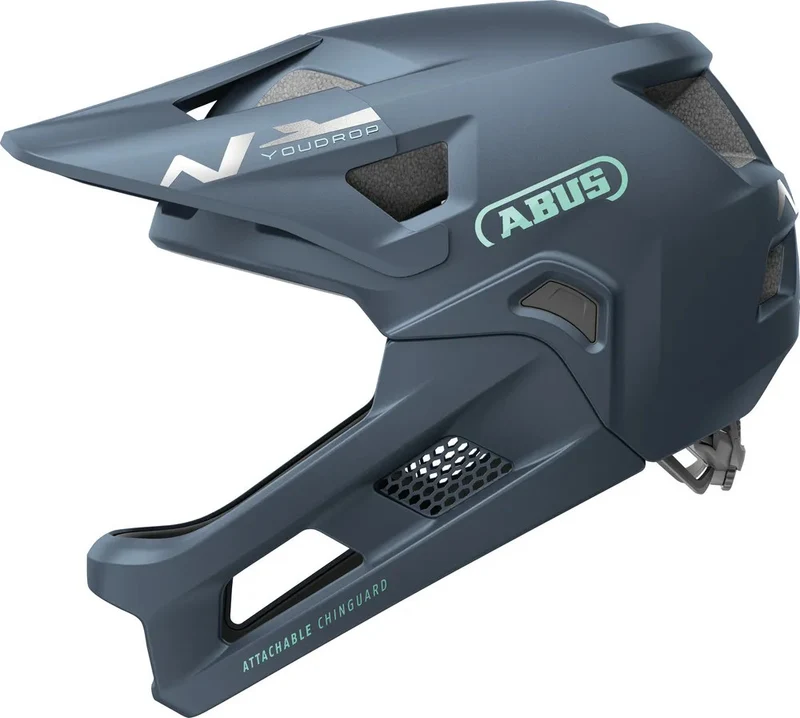 Abus Youdrop FF Kinderhelm Midnight Blue