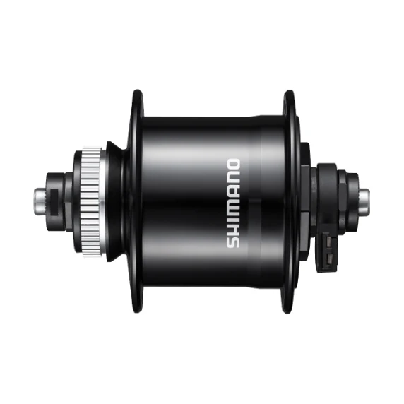 Dynamo-Nabe Shimano DH-UR700-3D 6V/3W Scheibenbremse 100/32 Schwarz