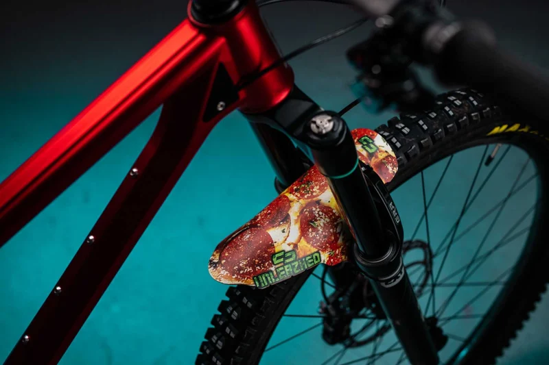 Unleazhed M01 Mudguard Crazy Skin unsplash 1 pcs, 4 cable ties alfonso