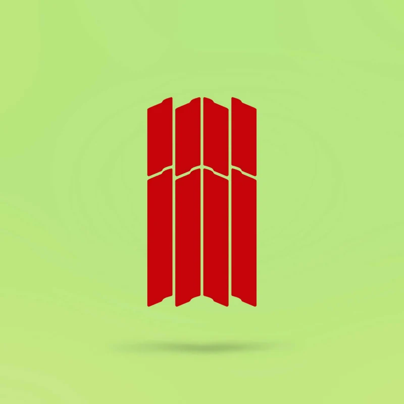 Unleazhed L02 Rahmen Reflektion 1 pcs red