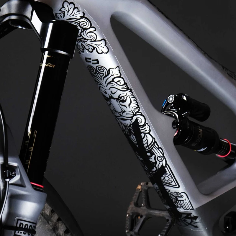 Unleazhed Bike Rahmenschutz 1 set empire black glossy XXL