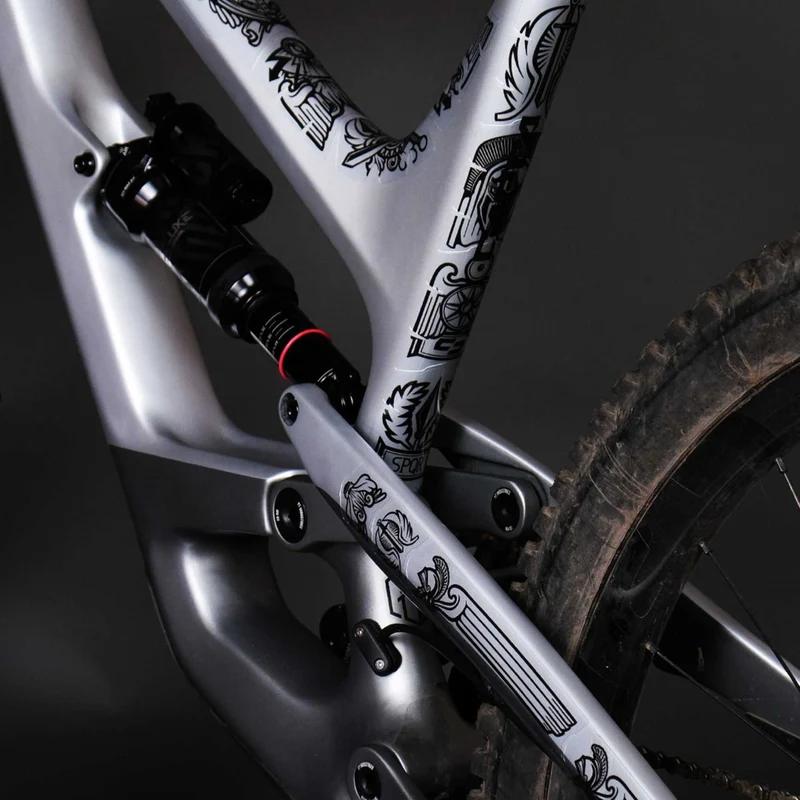 Unleazhed Bike Rahmenschutz 1 set empire black glossy XXL