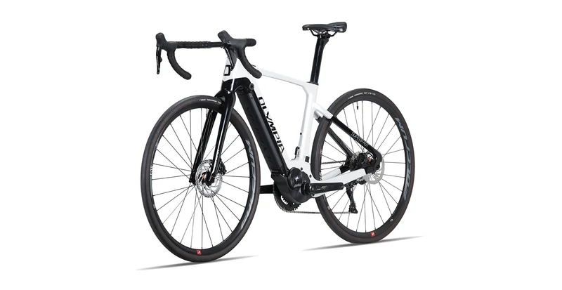 Olympia Superfast E-Bike EP3+GP 105 Weiß/Schwarz