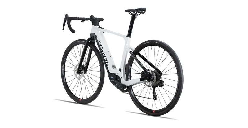 Olympia Superfast E-Bike EP3+GP 105 Weiß/Schwarz