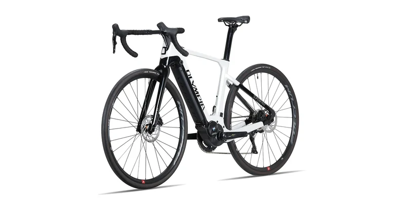 Olympia Superfast E-Bike EP3+GP 105 Weiß/Schwarz
