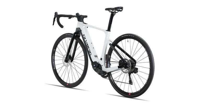Olympia Superfast E-Bike EP3+GP 105 Weiß/Schwarz