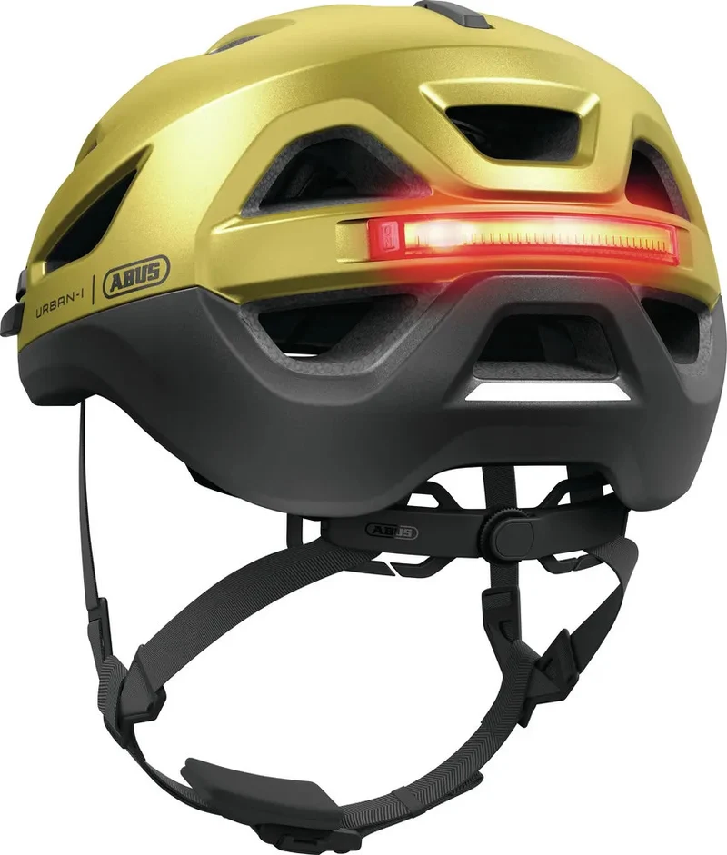 Abus Urban-I 4.0 Ace Stadthelm Honey Yellow