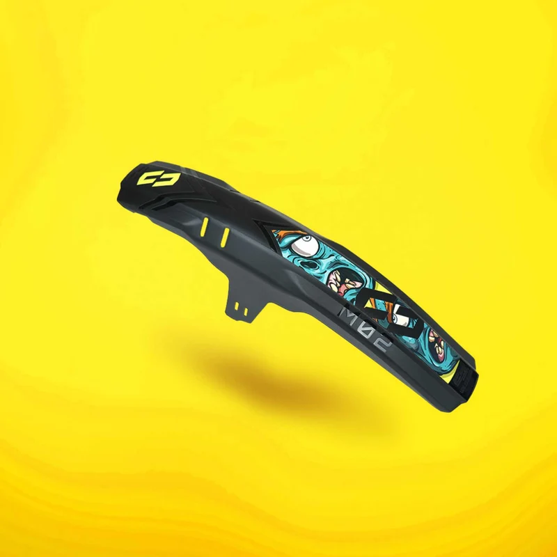 Unleazhed M02 Mudguard Big Decal Crazy Skin unsplash 1 pcs 4 formcut eddy