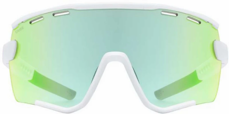 Uvex Sportstyle 236 Set Sportbrille white matt/mirror green