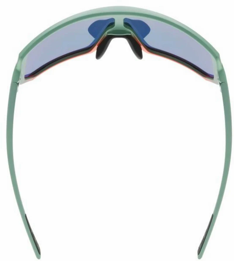 Uvex Sportstyle 235 Sportbrille moss grapefruit matt/mirror red