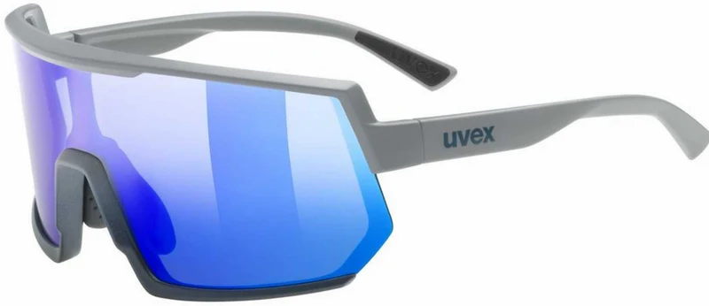 Uvex Sportstyle 235 Sportbrille rhino deep space matt/mirror blue