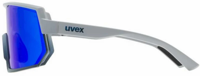 Uvex Sportstyle 235 Sportbrille rhino deep space matt/mirror blue