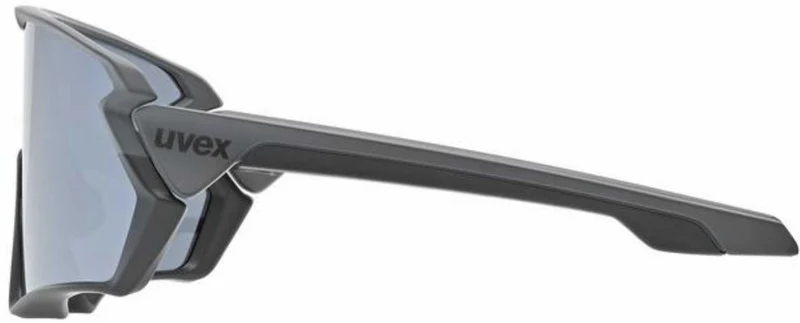 Uvex Sportstyle 231 Sportbrille black-grey matt/mirror silver