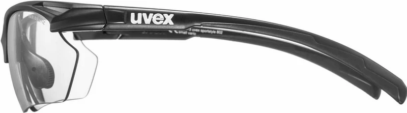 Uvex Sportstyle 802 Small V Sportbrille black matt/smoke
