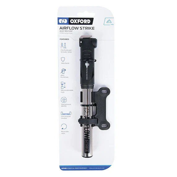 Oxford Airflow Strik Alloy Minipumpe Grau