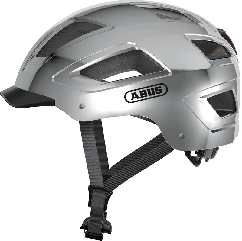 Abus Hyban 2.0 Urban-Helm Chrome Silver