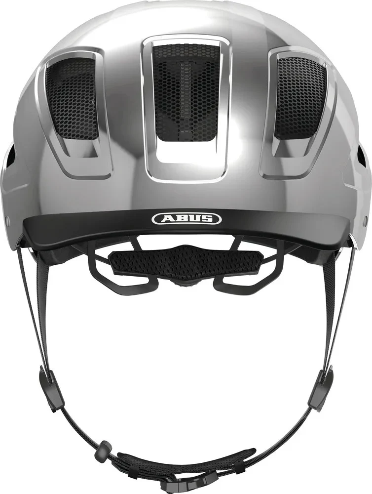 Abus Hyban 2.0 Urban-Helm Chrome Silver