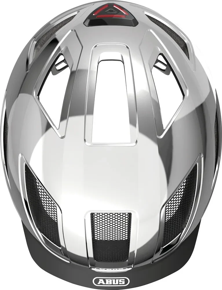 Abus Hyban 2.0 Urban-Helm Chrome Silver