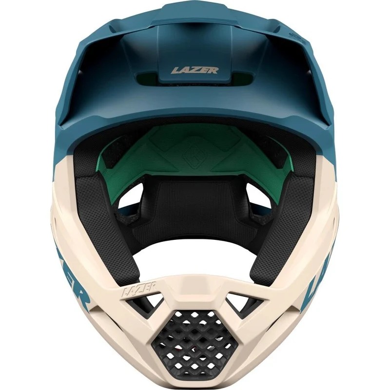 LAZER Helm Chase KinetiCore Matte Sandstorm (M) - Fullface-Schutz für anspruchsvolle Abfahrten