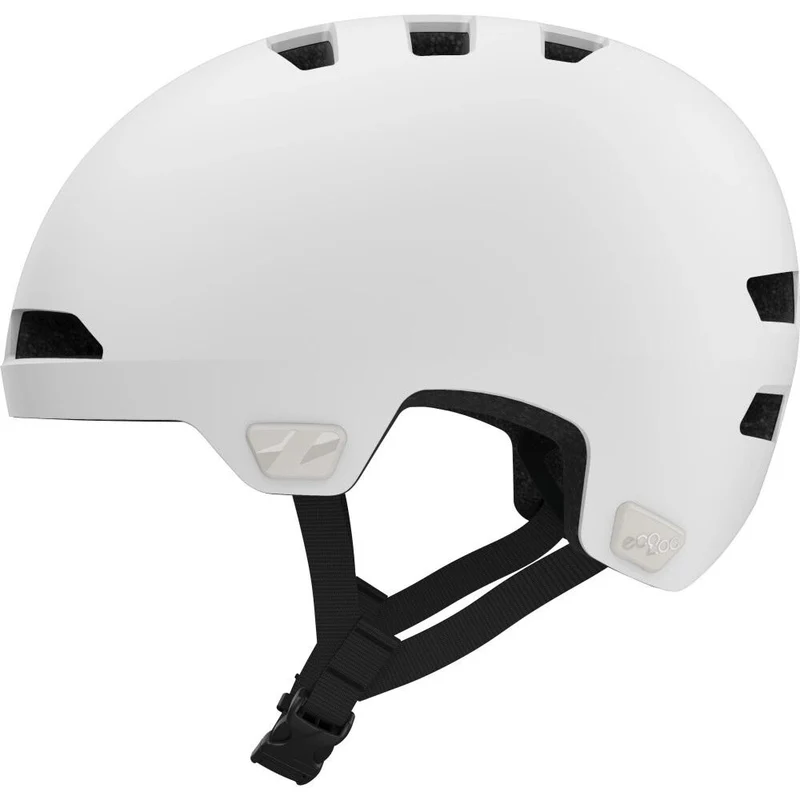 LAZER Helm Maze Jr KinetiCore Kids Matte White Unisize - sicherer Kinderhelm mit Sticker-Set