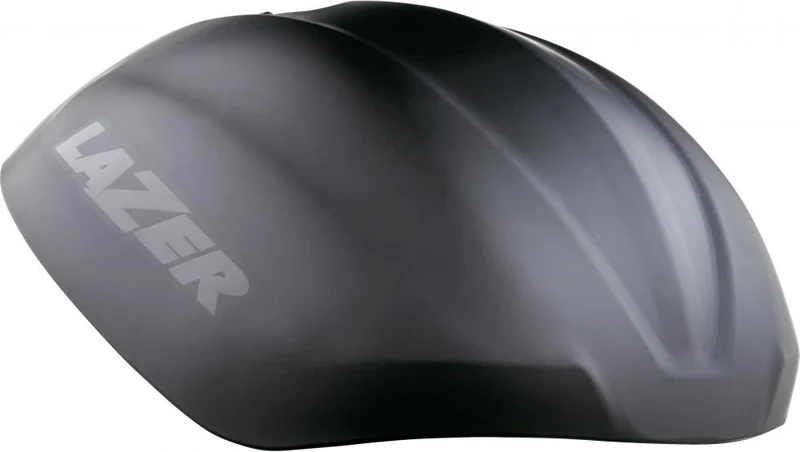LAZER AEROSHELL GENESIS BLACK REFLECT. M Größe M - aerodynamischer Wetterschutz für deinen Helm