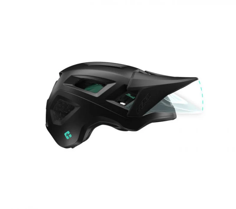 LAZER Visier Coyote KinetiCore Matte Black M Matt - passgenauer Ersatz für optimalen Schutz