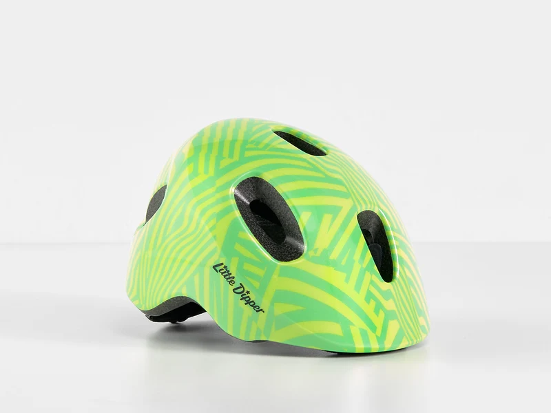Bontrager Little Dipper Kinder-Helm radioactive green/radioactive yellow 46-50 cm
