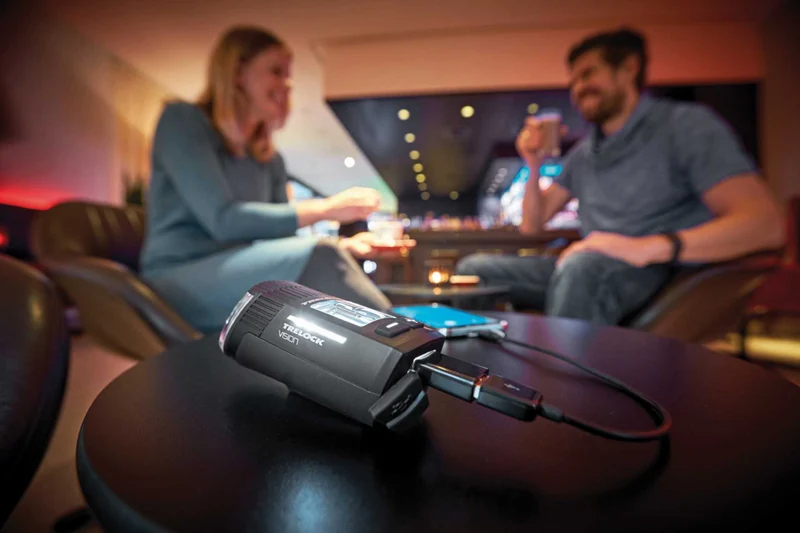 Trelock LS 760 I-GO® VISION Akkufrontleuchte 100 Lux schwarz