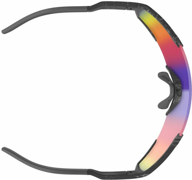 Scott Shield Sonnenbrille marble black/teal chrome